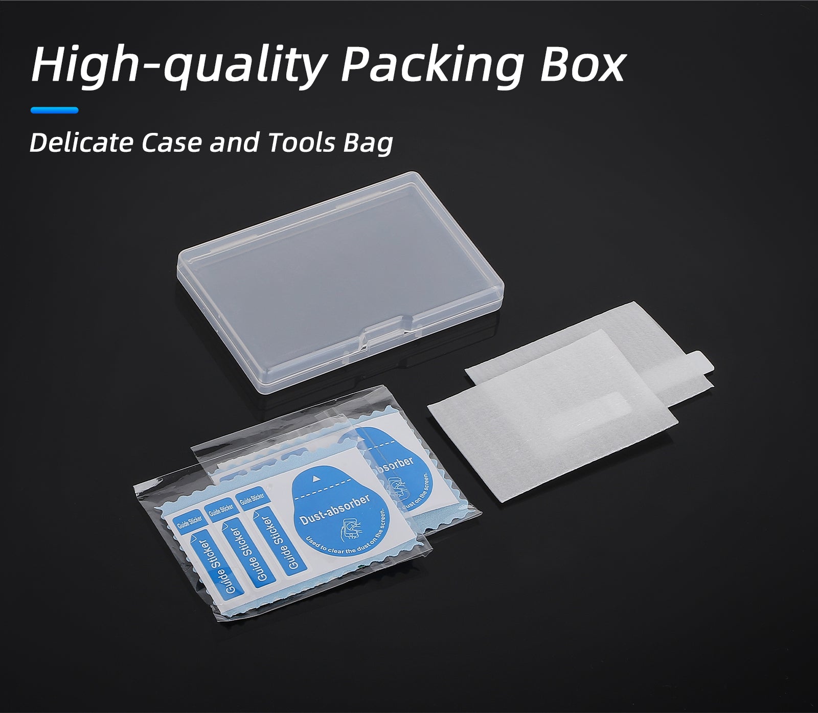 Anti-Fingerprint Tempered Glass Screen Protector for DJI Osmo 360