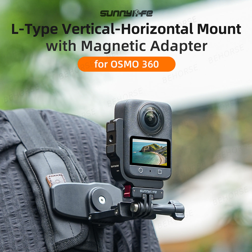 L-shaped Horizontal Vertical Shooting Bracket for DJI Osmo360