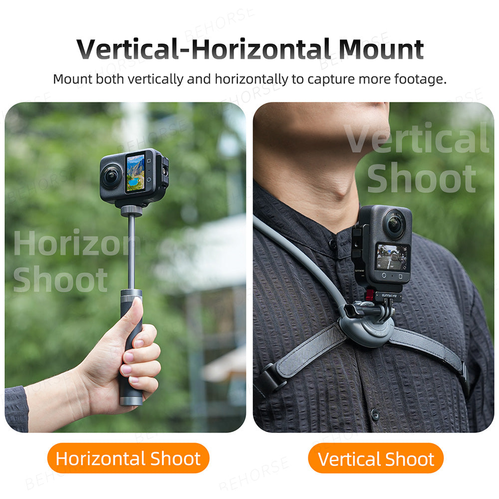 L-shaped Horizontal Vertical Shooting Bracket for DJI Osmo360